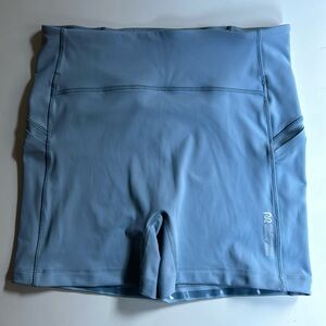 BANDIT RUNNING WOMENS SHORTS BLUE NEVER WORN X-LARGE